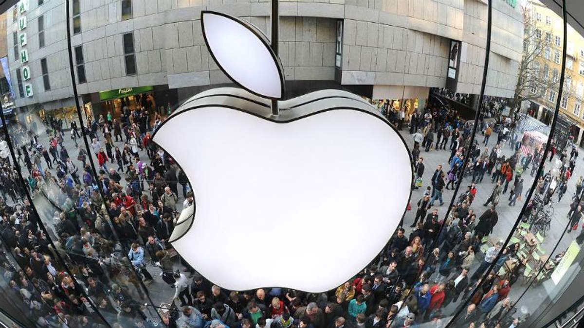 Логотип компанії Apple Логотип компанії Apple