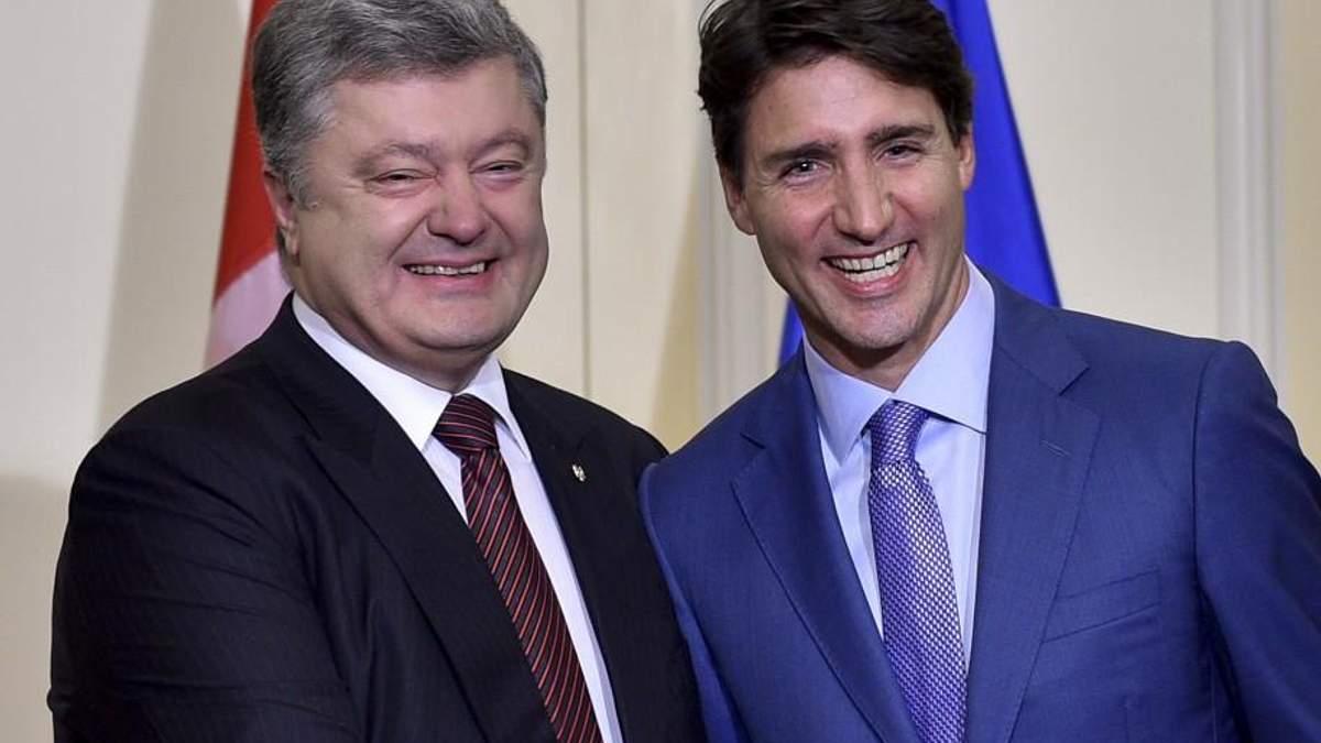 Порошенко зустрівся з Трюдо Порошенко зустрівся з Трюдо