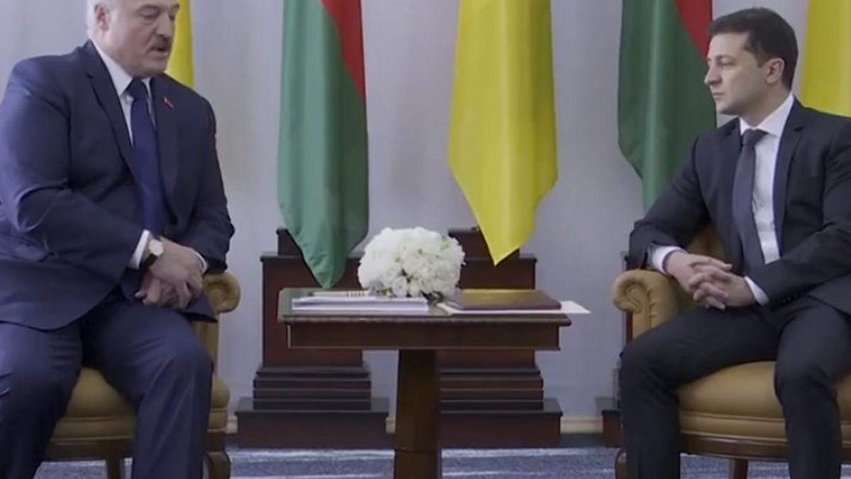 Александр Лукашенко и Владимир Зеленский Александр Лукашенко и Владимир Зеленский