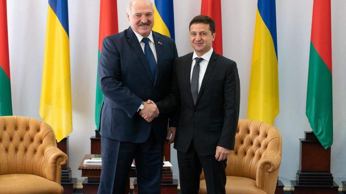 Олександро Лукашенко і Володимир Зеленський Олександро Лукашенко і Володимир Зеленський