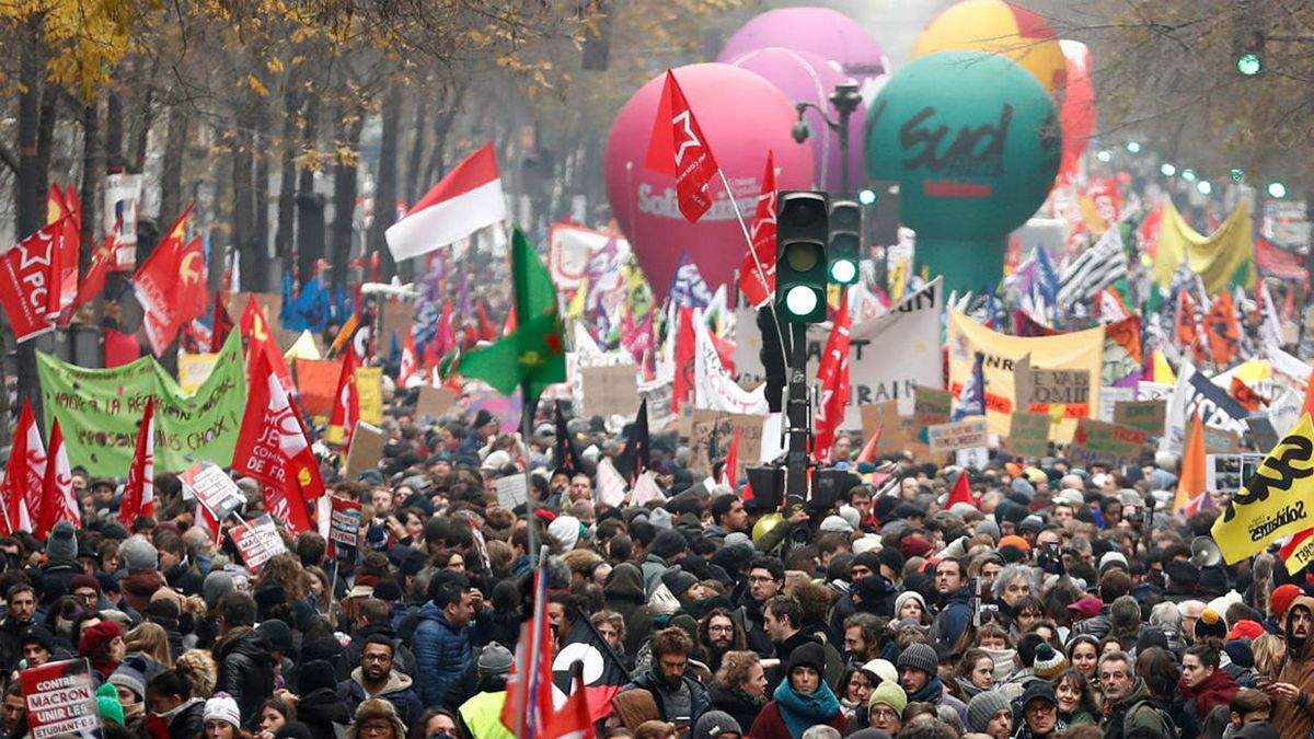Страйк у Франції від 5 грудня 2019 року: страйк встановив рекорд Страйк у Франції від 5 грудня 2019 року: страйк встановив рекорд