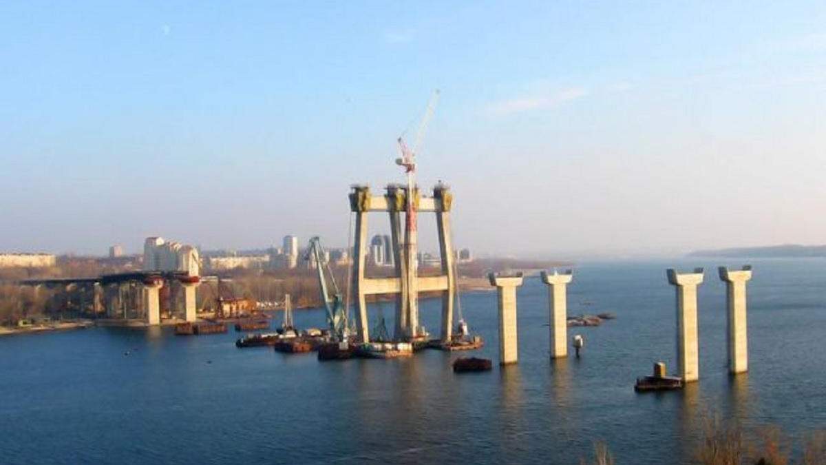 В Запорожье достроят мост через Днепр: работы стартовали В Запорожье достроят мост через Днепр: работы стартовали