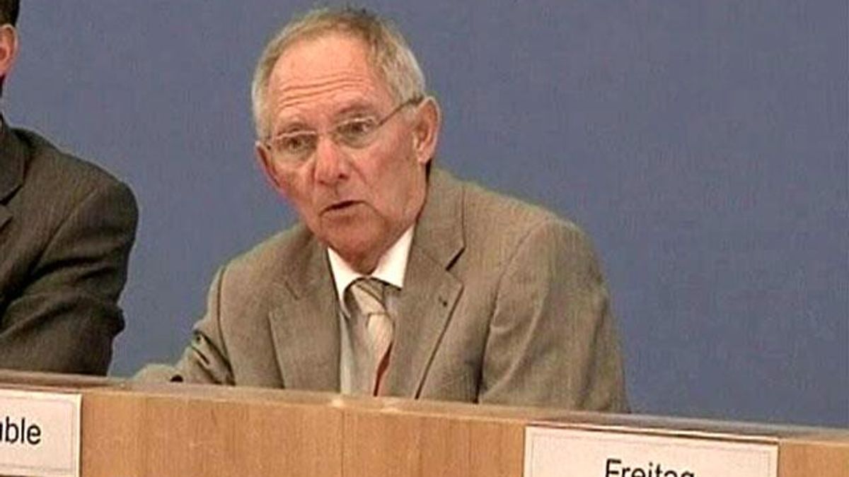 Министр финансов Германии опроверг слухи, что EFSF выкупит облигации Испании