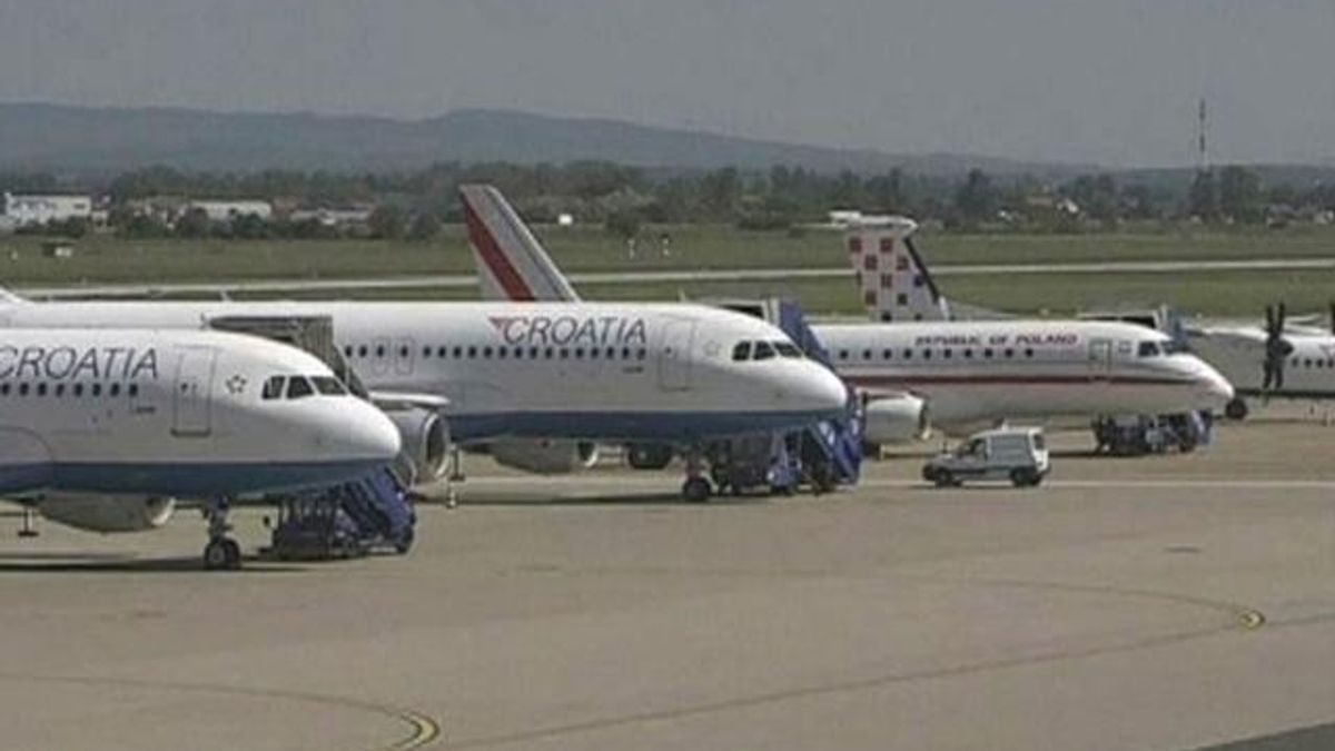 Croatia Airlines потеряла полмиллиона евро из-за забастовки Croatia Airlines потеряла полмиллиона евро из-за забастовки