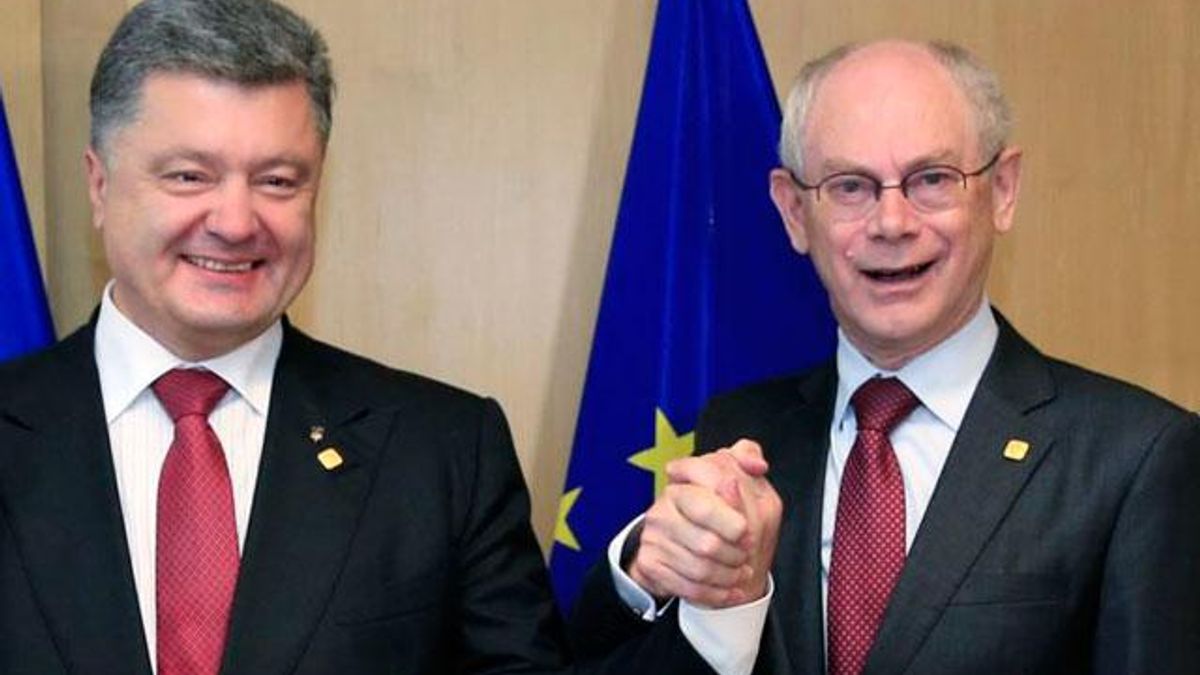 Порошенко и Ромпей увидели прогресс в переговорах по газу