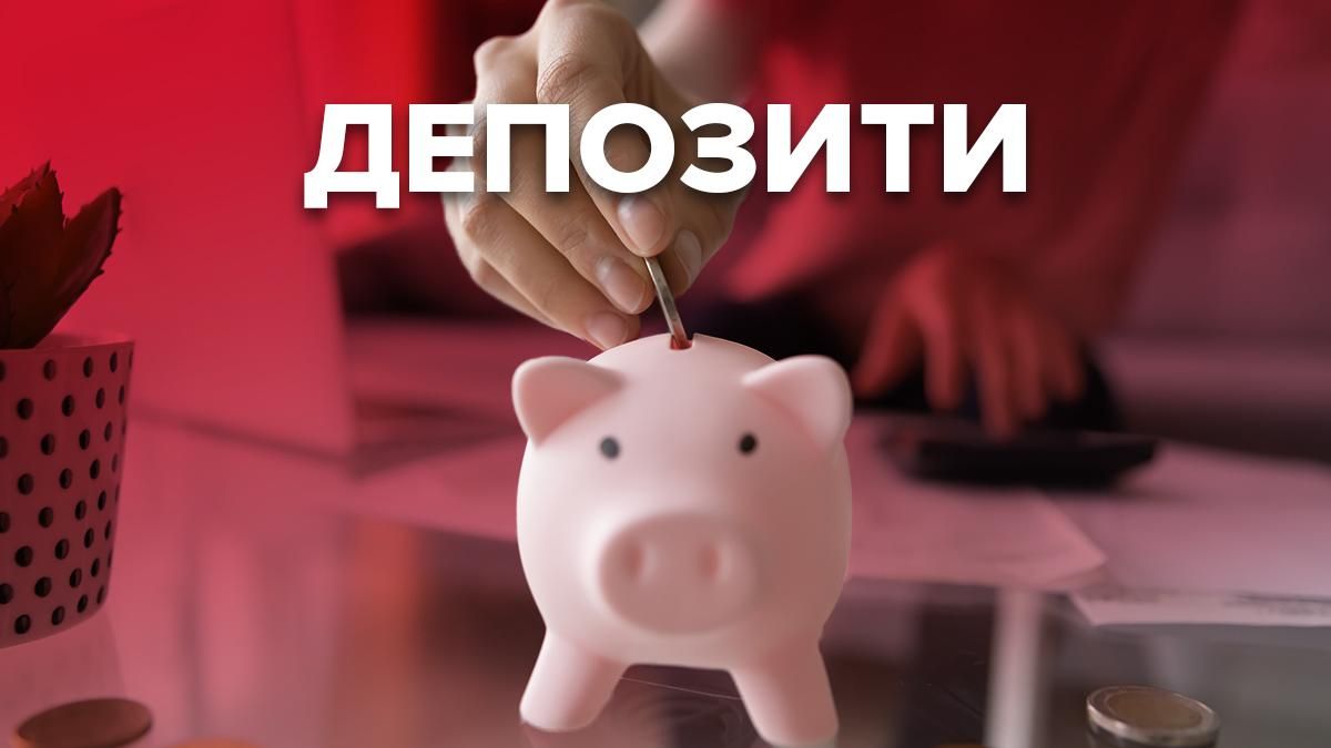 Депозитные ставки в банках Украины: список где выгодные условия